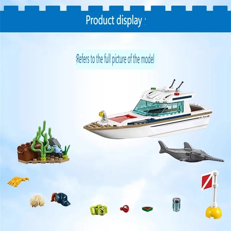 City Series 60221 Sunshine Div - огляд і ціна Model Kit Yacht