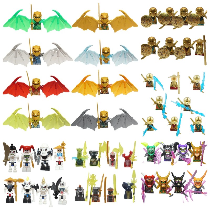 104 PCS ninja building block d - огляд і ціна Model Kit Fantasy