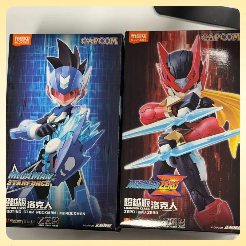 In Stock Blokees Mega Man Asse - огляд і ціна Model Kit Ultraman Zero